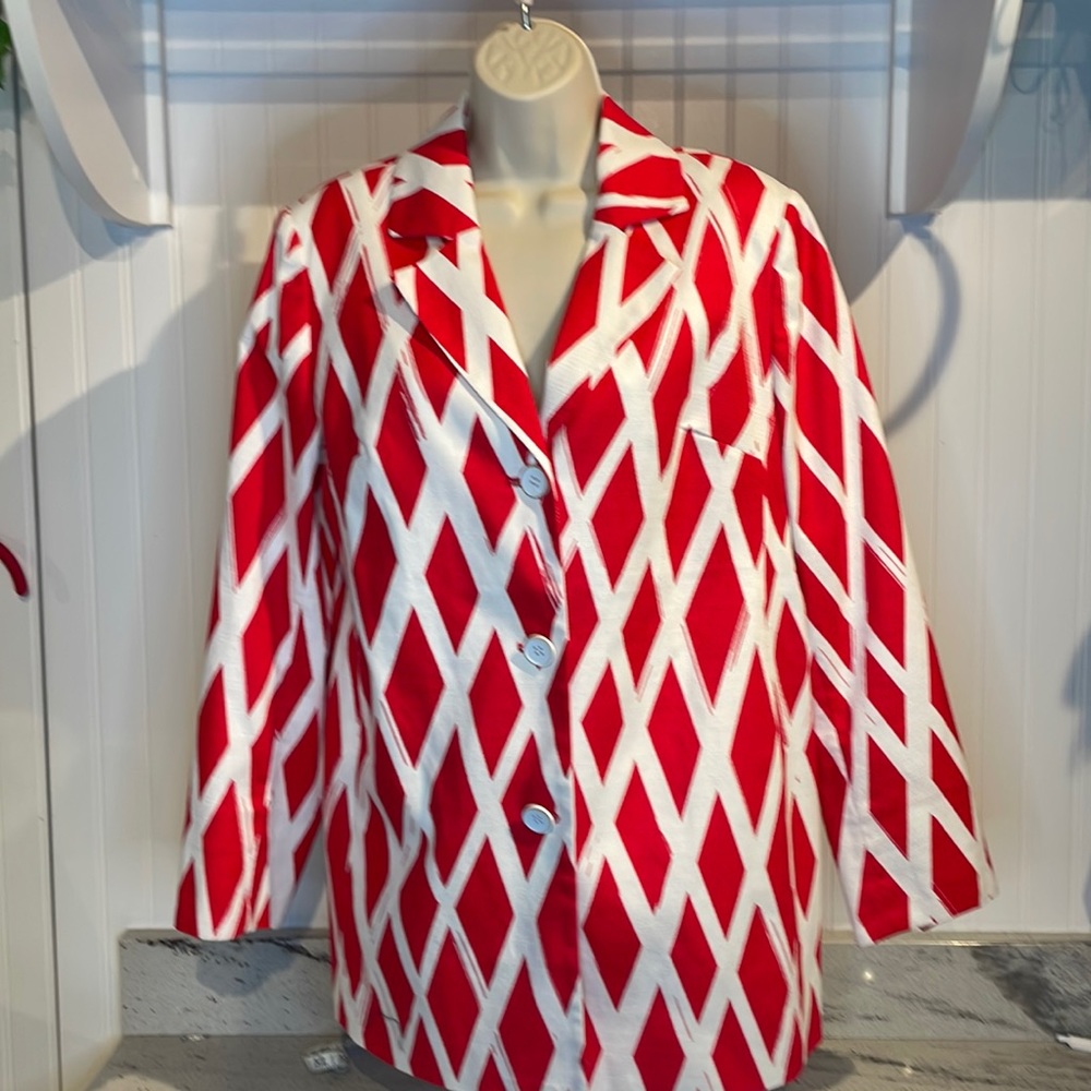 NWOT Dennis Basso blazer!!